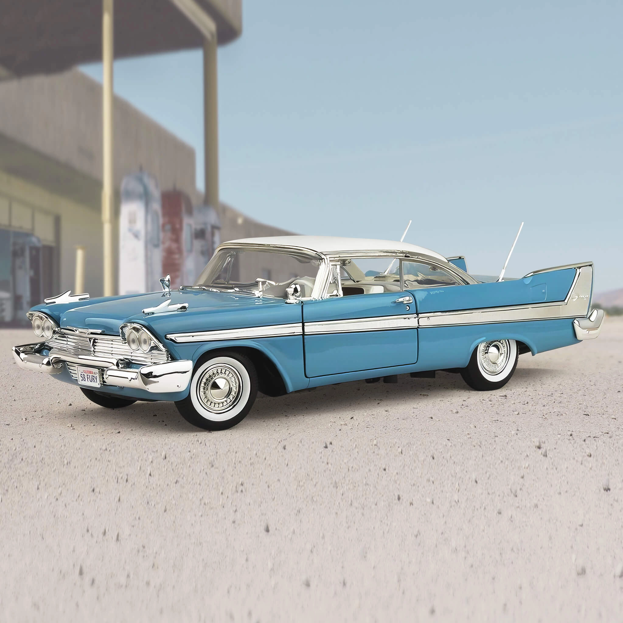 1958 Plymouth Fury Anniversary - Blue