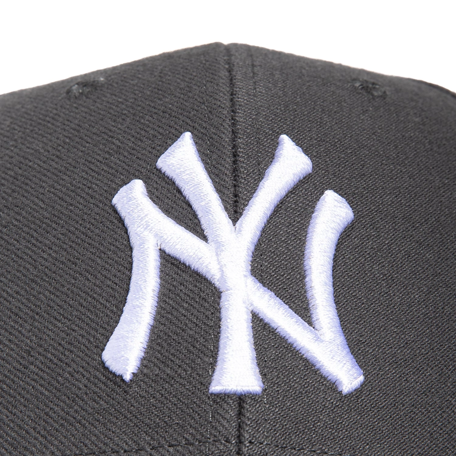 47 Brand New York Yankees MVP Adjustable Hat - Graphite. White