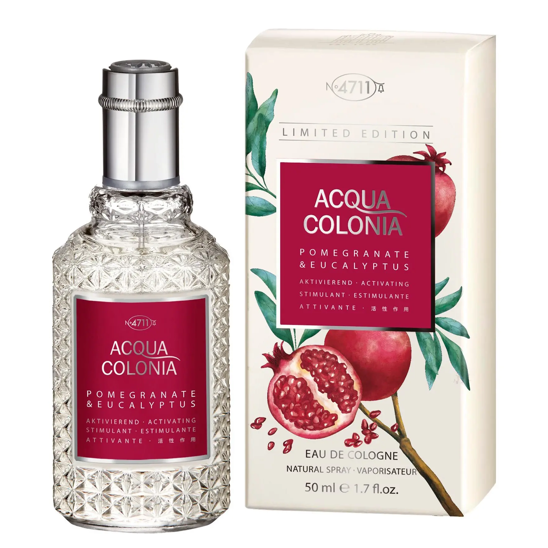 4711 Acqua Colonia Pomegranate & Eucalyptus 50ml EDC