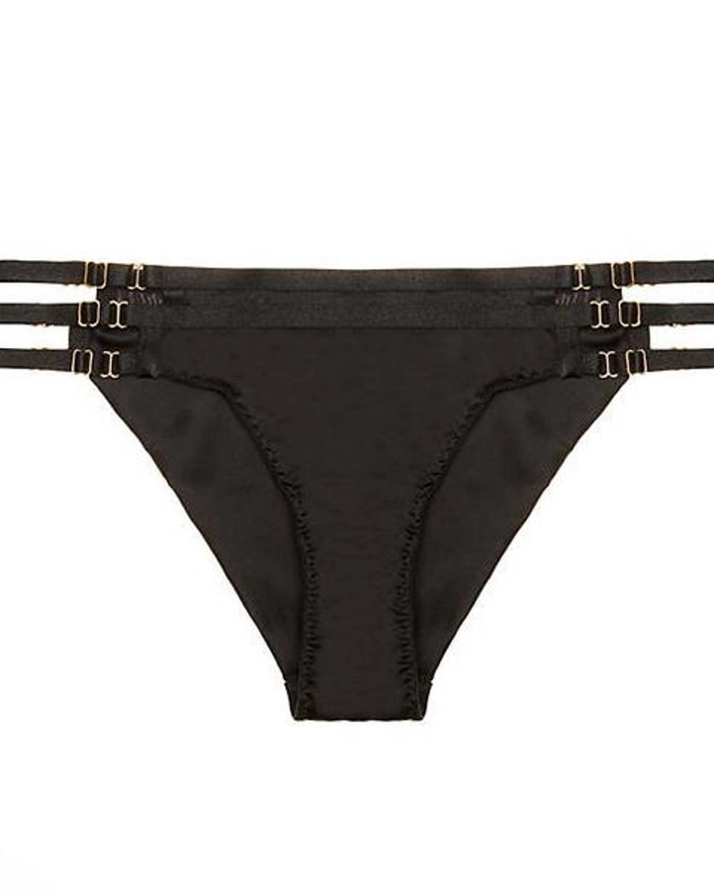 Art Deco Satin Brazilian Brief