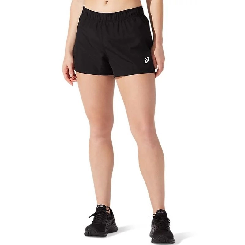 ASICS Womens Silver 4-inch Running Short