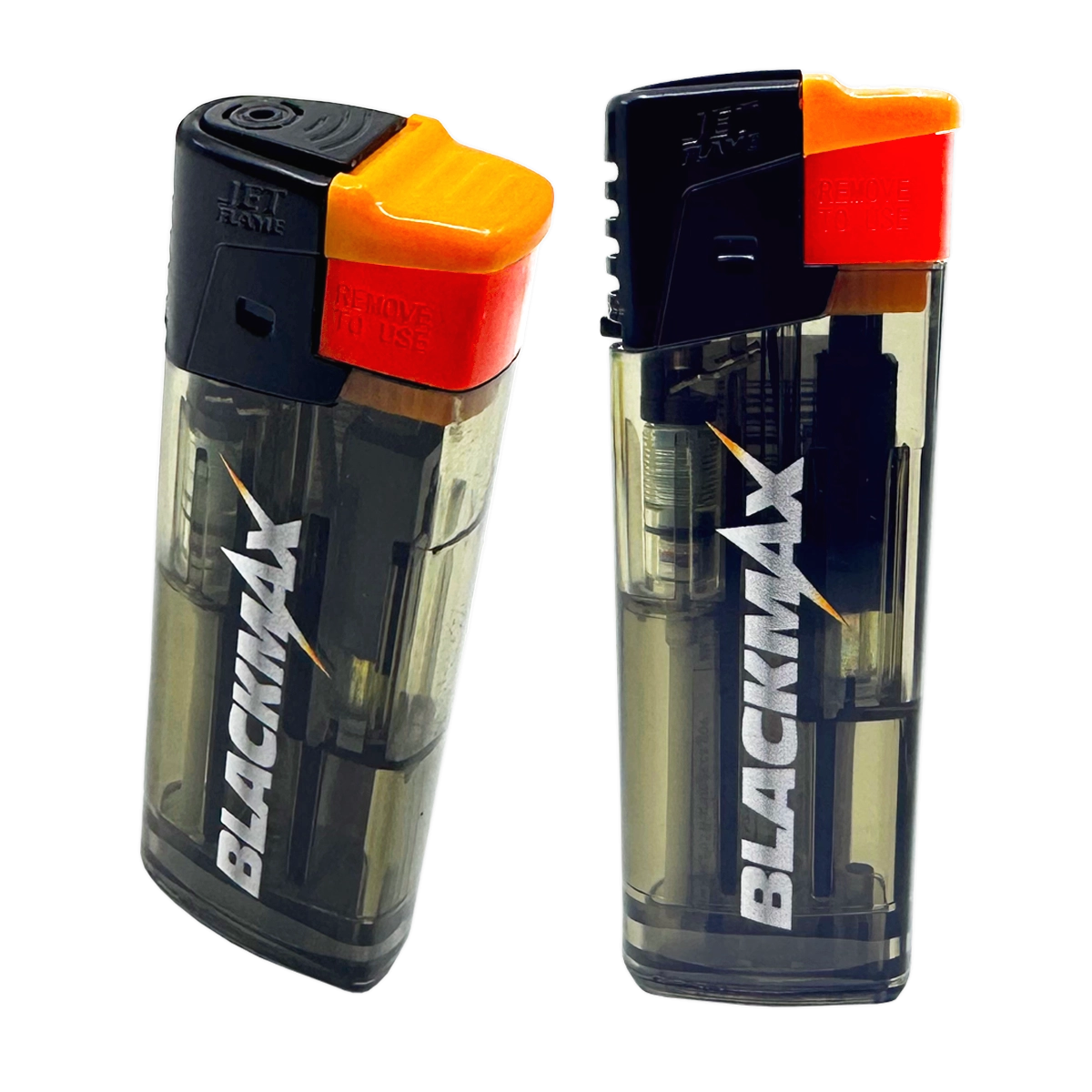 Black max Jet Flame Lighter - 25 Pieces Per Retail Ready Display 41694