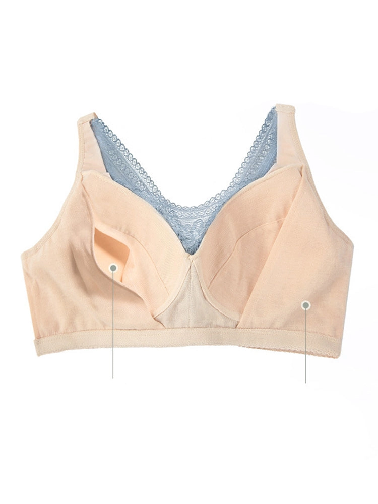 Comfortable Thin Full Cup Wireless Bra