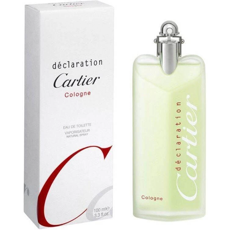 Declaration Cologne by Cartier for Men 3.3 oz 3.4 edt Spray NEW in BOX