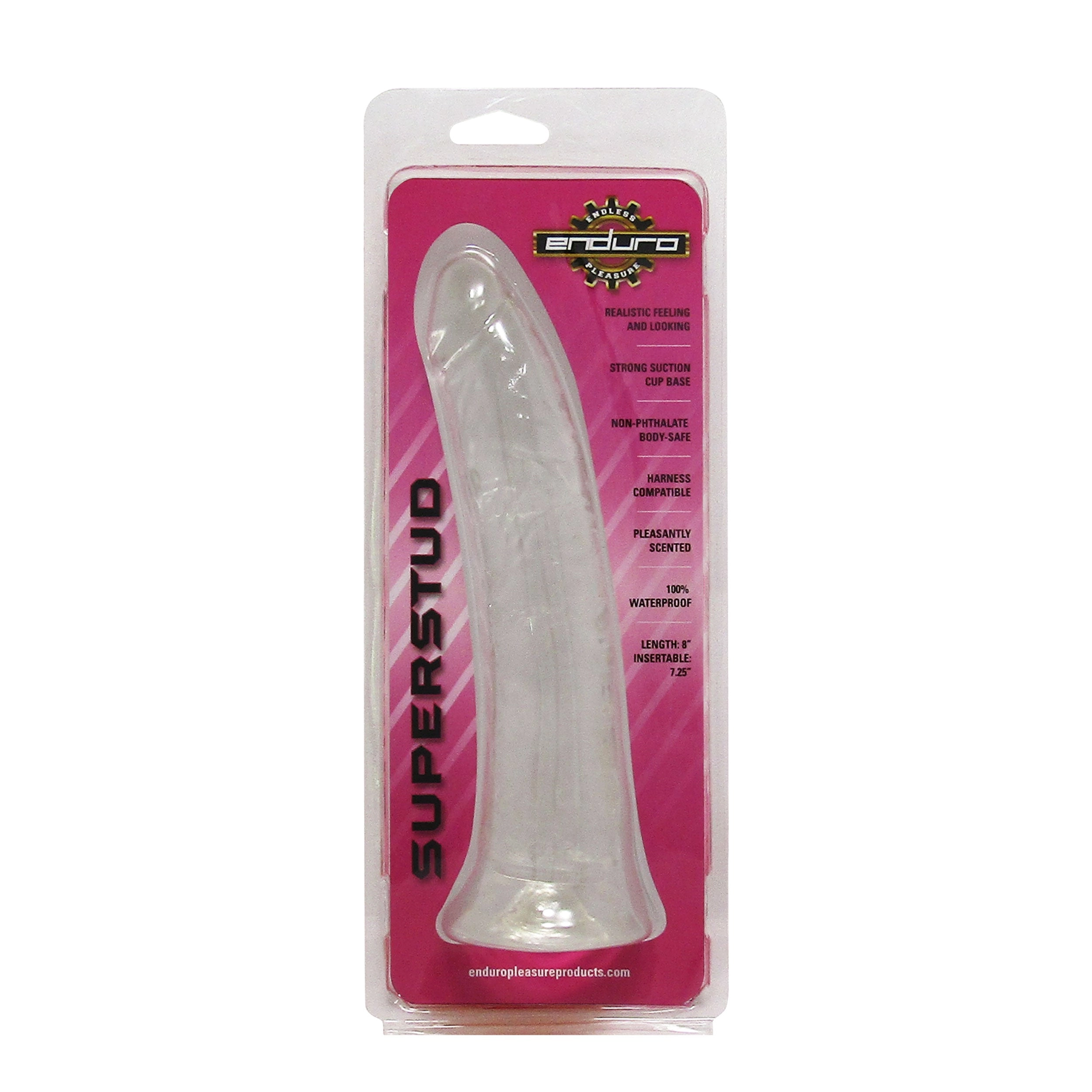 Enduro Dong 8in - Clear