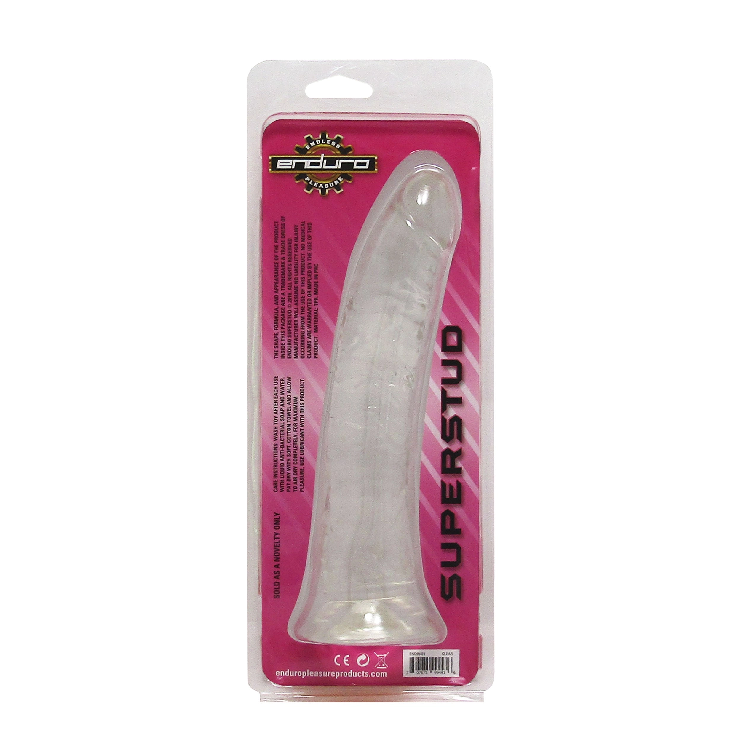 Enduro Dong 8in - Clear