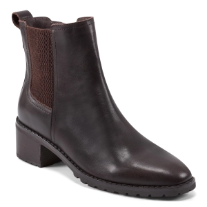 Fedra Block Heel Dress Booties
