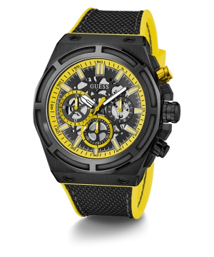 GUESS Mens Black Multi-function Watch