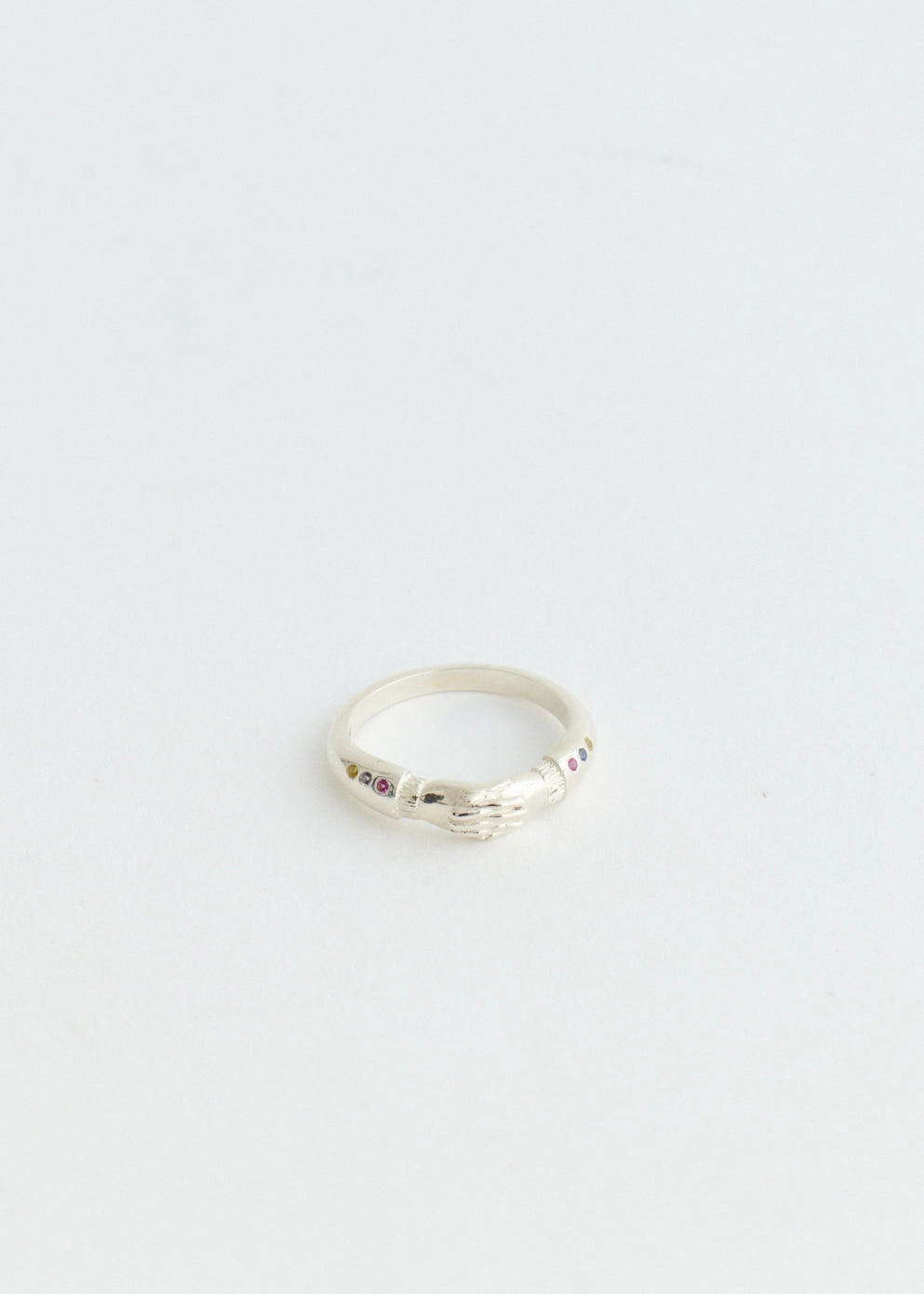 Hands of Thought Ring