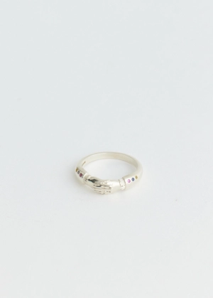 Hands of Thought Ring