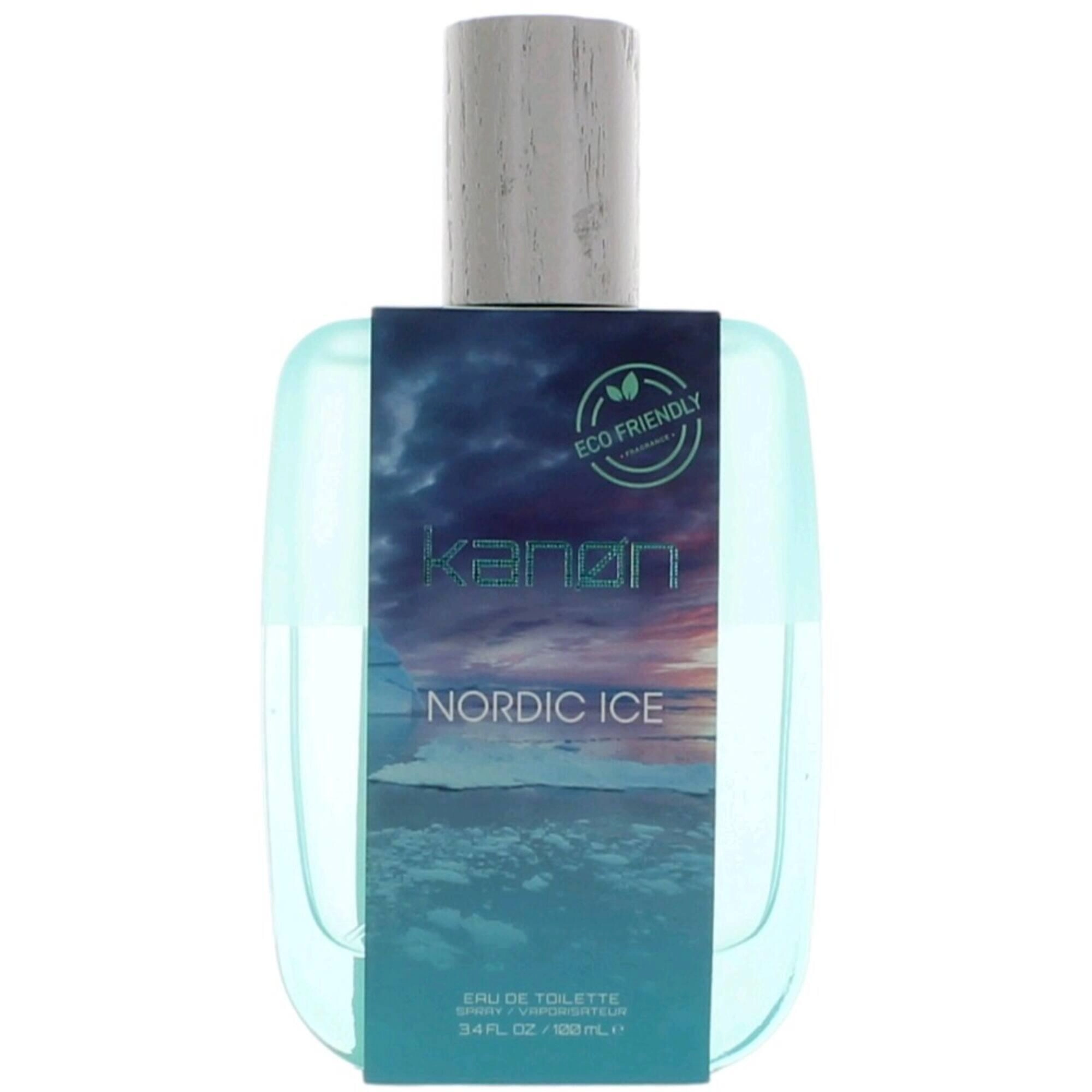 Kanon Men's Eau De Toilette Spray - Nordic Ice Captivating Fragrance, 3.4 oz