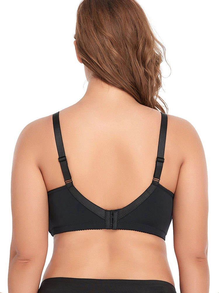 Lace Floral Wireless Magic Lift Full Cup Bras