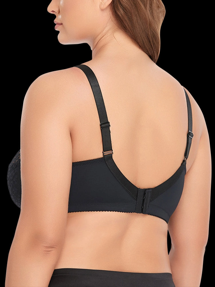 Lace Floral Wireless Magic Lift Full Cup Bras