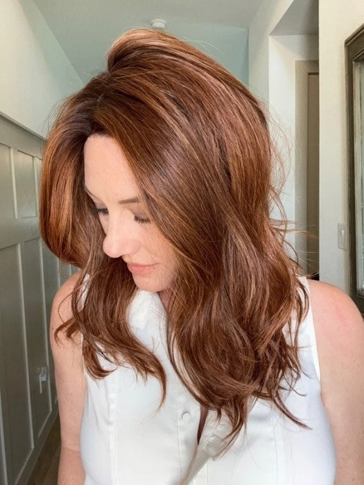 Leoni | Synthetic Lace Front Wig (Mono Part)