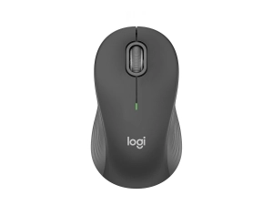 Logitech Signature M550 - Mouse - optical - 3 buttons - wireless - Bluetooth - Logitech Logi Bolt USB receiver - graphite 910-006781