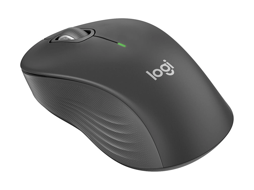 Logitech Signature M550 - Mouse - optical - 3 buttons - wireless - Bluetooth - Logitech Logi Bolt USB receiver - graphite 910-006781