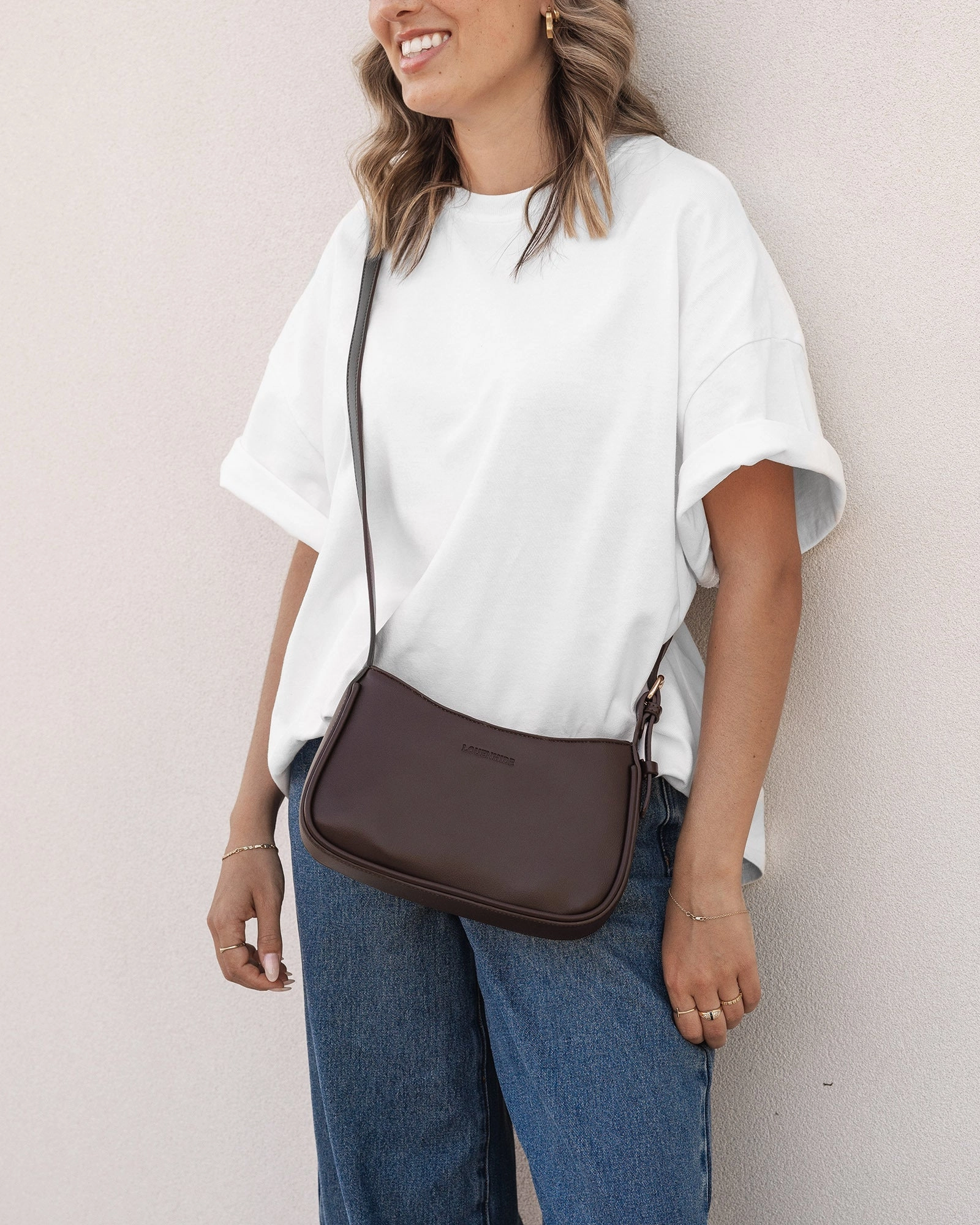 Louenhide Ivy Shoulder Bag Chocolate