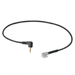Male 2.5mm to Male RJ9 Adapter
