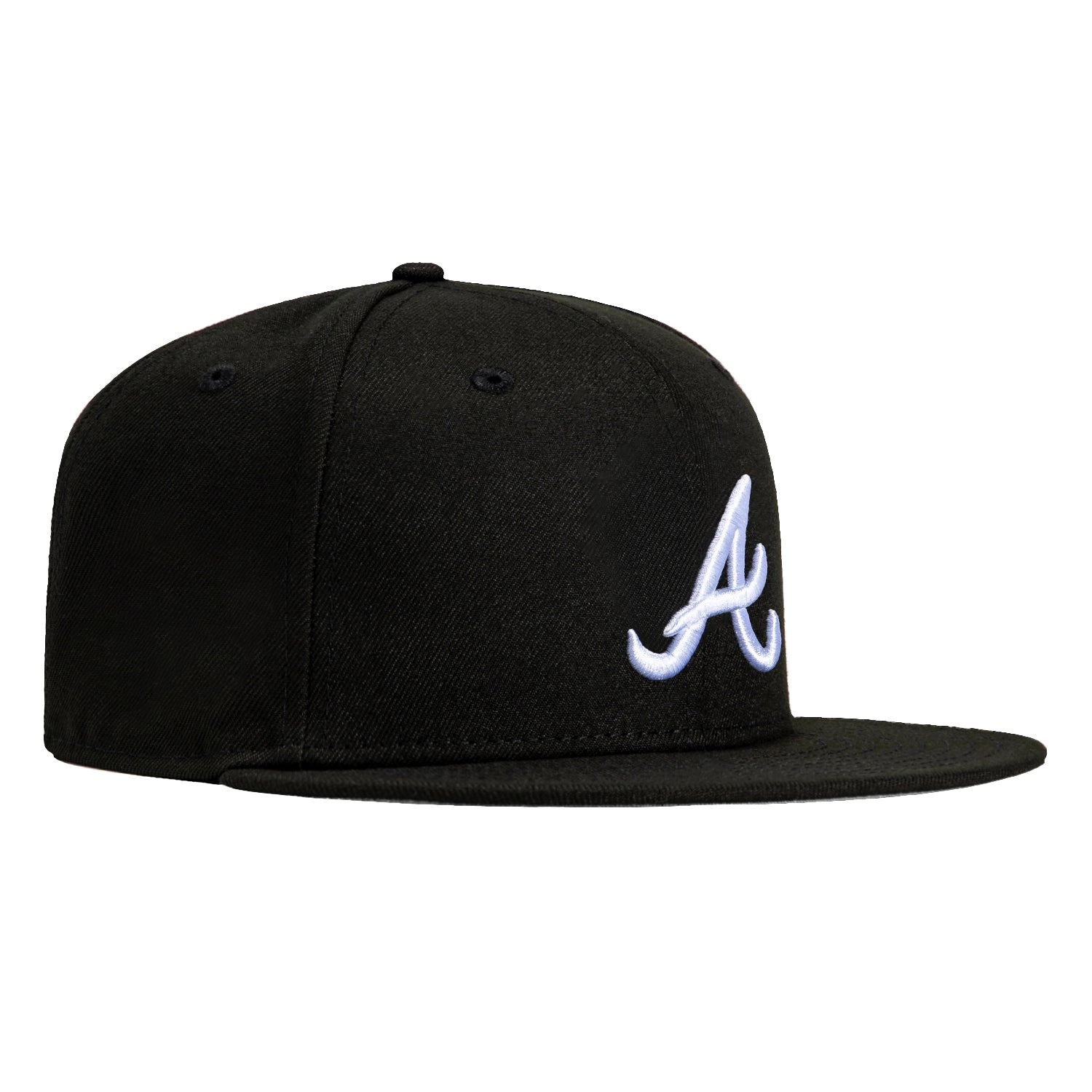 New Era 9Fifty Atlanta Braves Snapback Hat - Black. White
