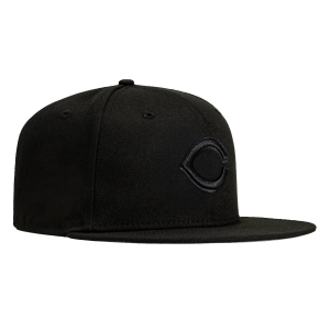 New Era 9Fifty MLB Basic Cincinnati Reds Snapback Hat - Black. Black