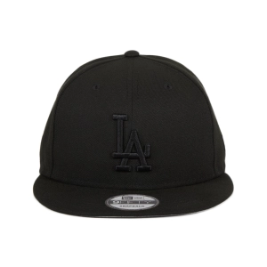 New Era 9Fifty MLB Basic Los Angeles Dodgers Snapback Hat - Black. Black