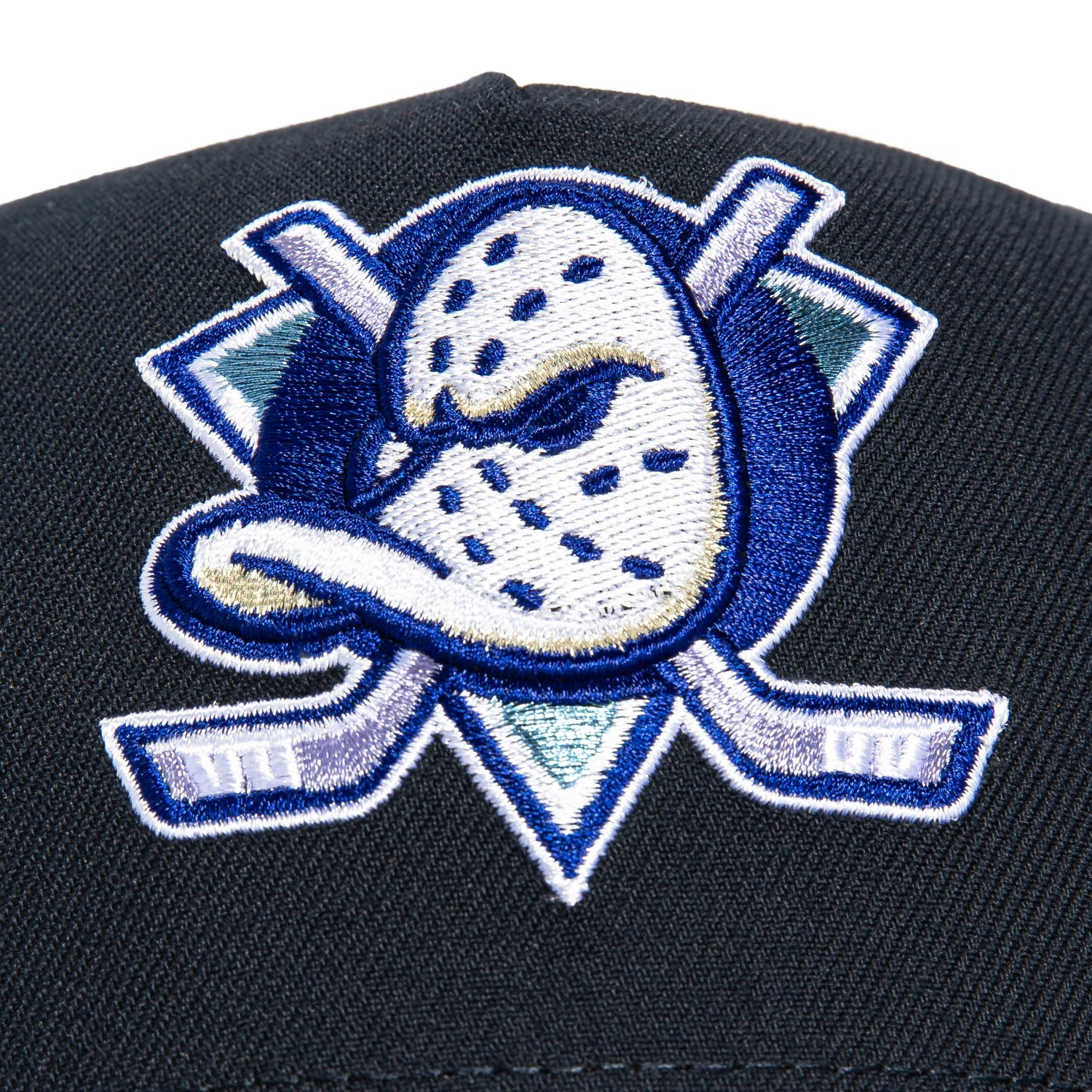 New Era 9Forty A-Frame Anaheim Ducks 2002 All Star Game Patch Snapback Hat - Navy