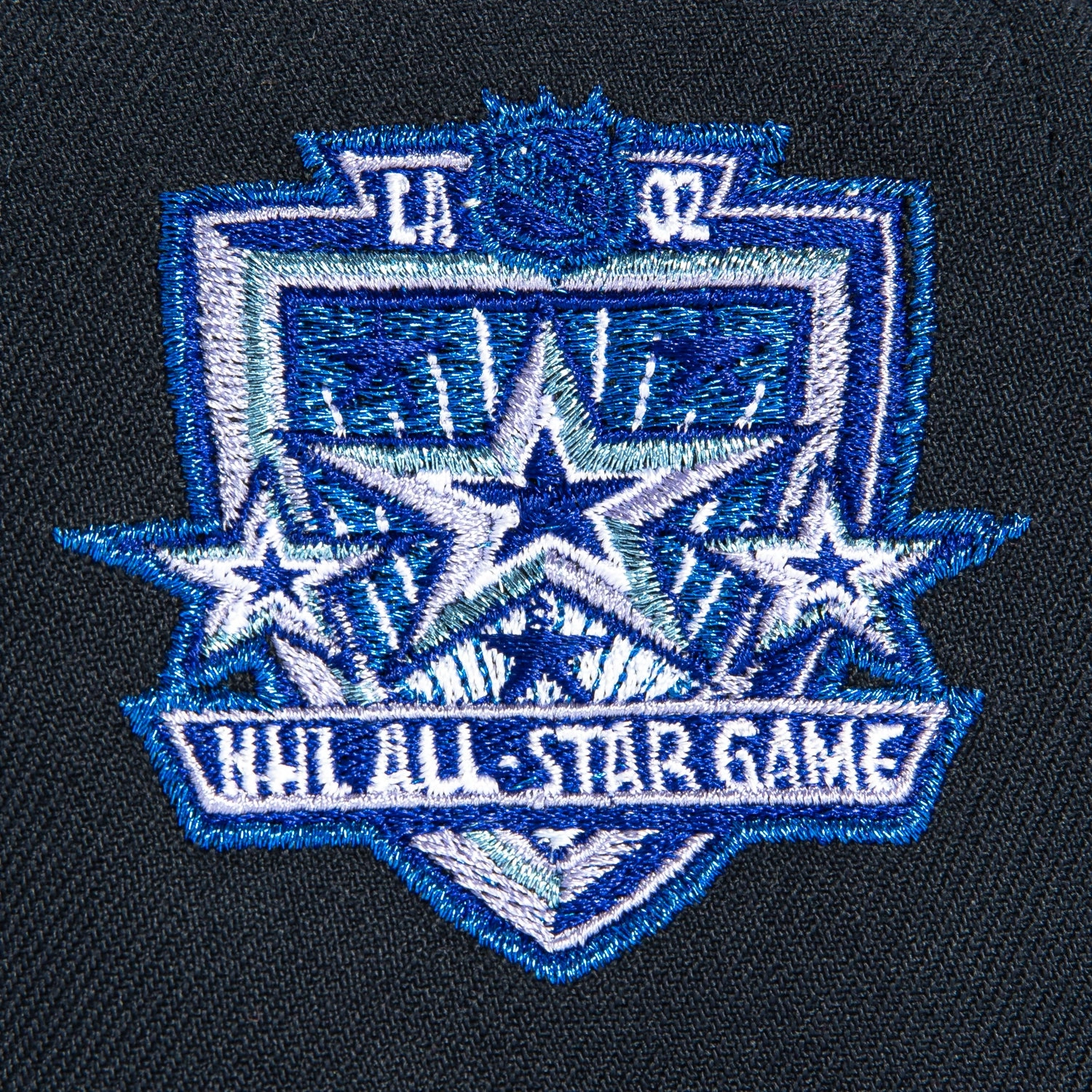 New Era 9Forty A-Frame Anaheim Ducks 2002 All Star Game Patch Snapback Hat - Navy