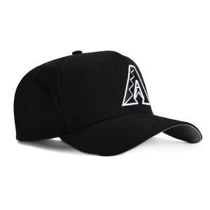 New Era 9Forty A-Frame Arizona Diamondbacks A Snapback Hat - Black. White