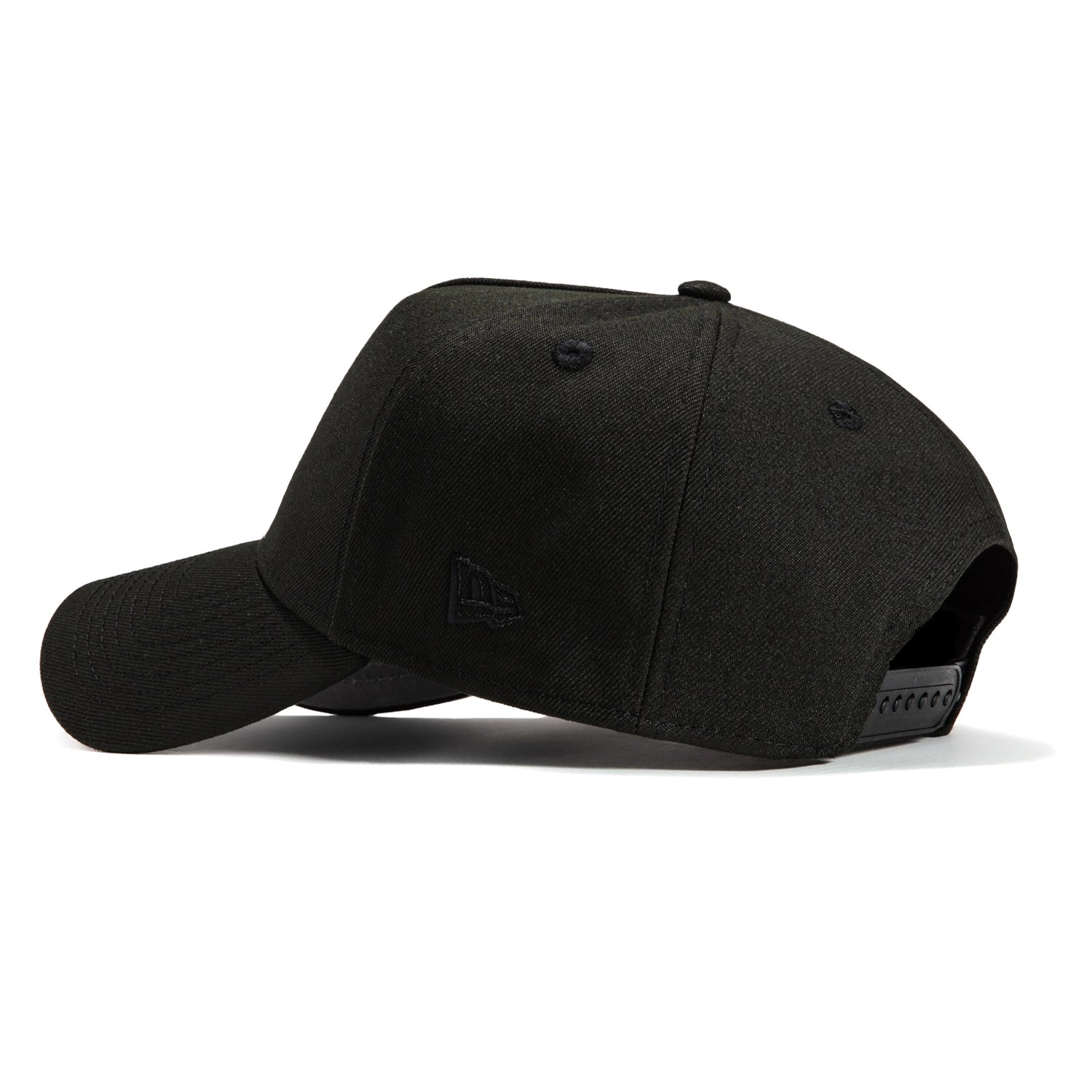 New Era 9Forty A-Frame Atlanta Braves Snapback Hat - Black. White
