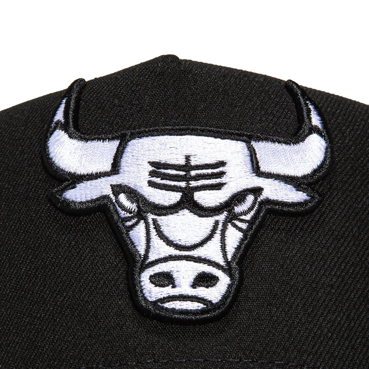 New Era 9Forty A-Frame Chicago Bulls Snapback Hat - Black. White