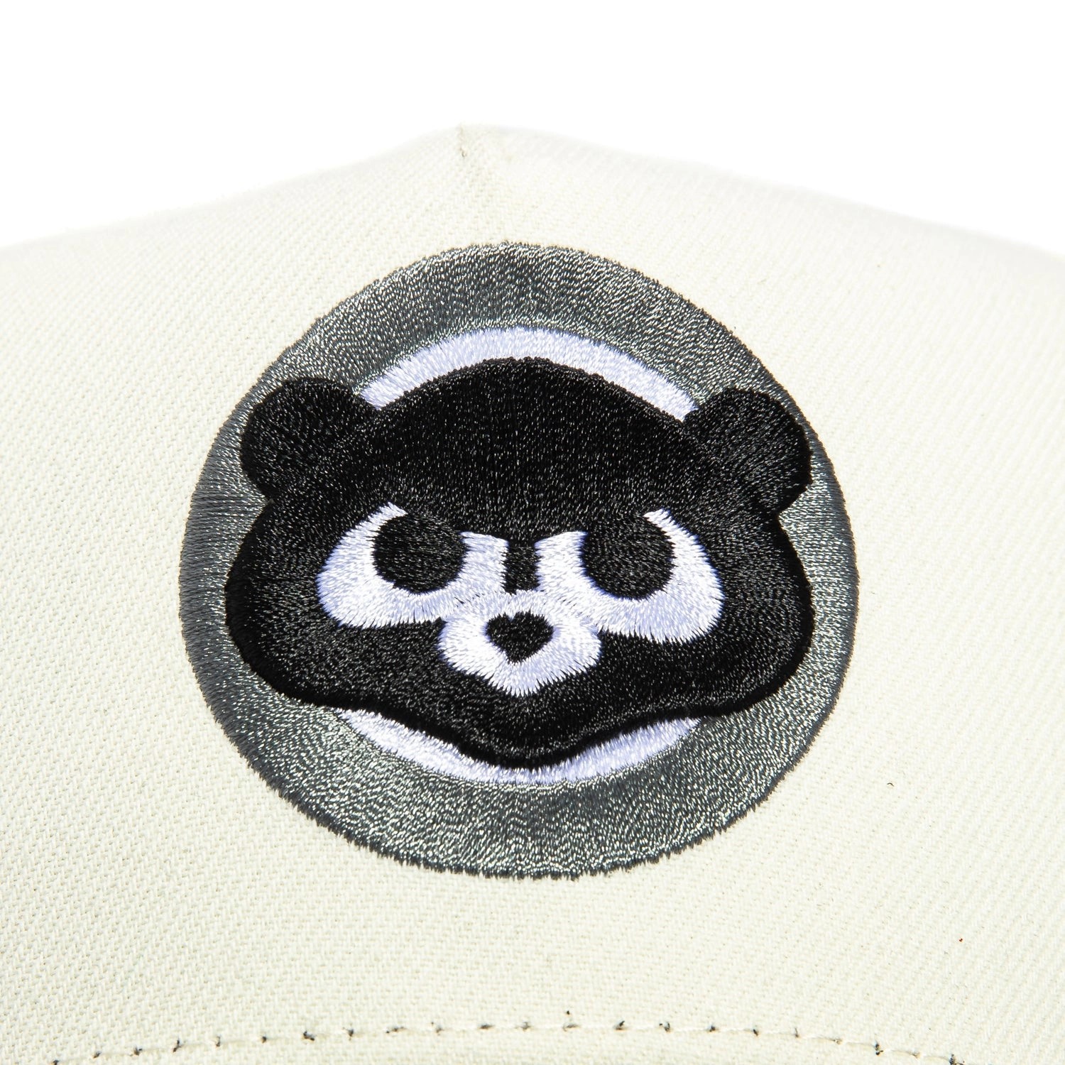 New Era 9Forty A-Frame Chicago Cubs Snapback Hat - White. Black