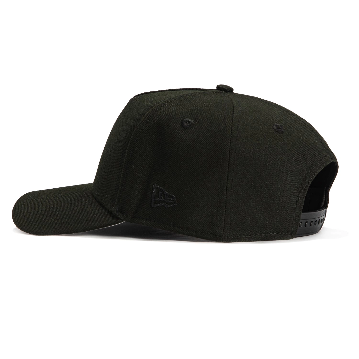 New Era 9Forty A-Frame Los Angeles Angels Snapback Hat - Black. White