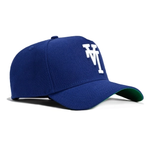 New Era 9Forty A-Frame Los Angeles Dodgers Upside Down Snapback Hat - Royal. White