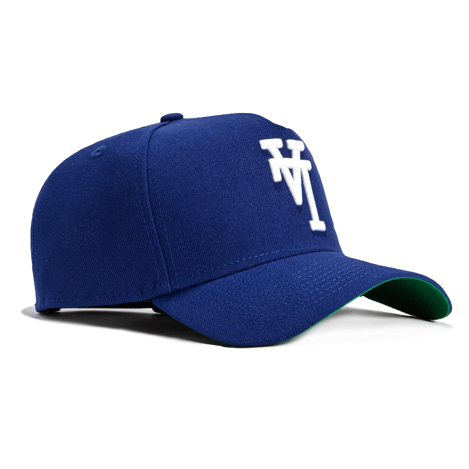 New Era 9Forty A-Frame Los Angeles Dodgers Upside Down Snapback Hat - Royal. White
