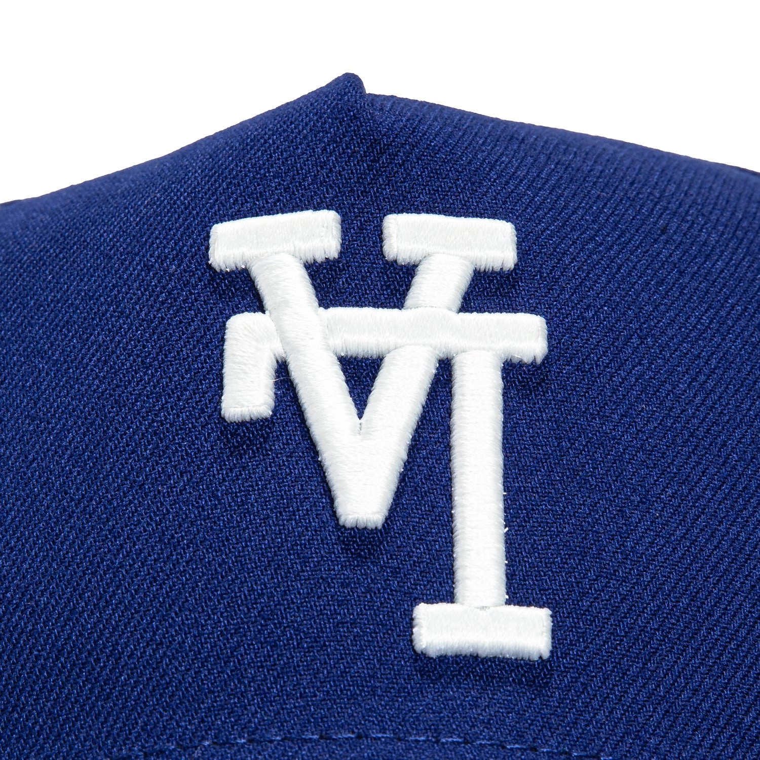 New Era 9Forty A-Frame Los Angeles Dodgers Upside Down Snapback Hat - Royal. White