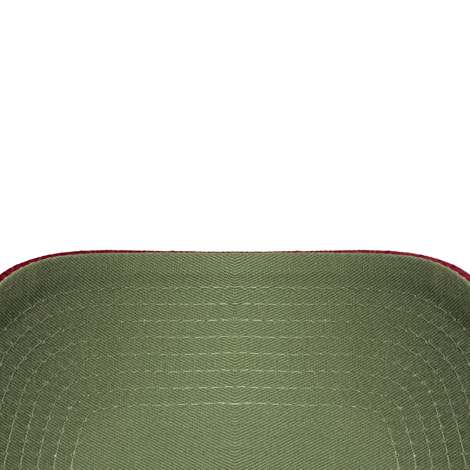 New Era 9Forty A-Frame Los Angeles Kings Logo Patch Snapback Hat - Olive. Cardinal
