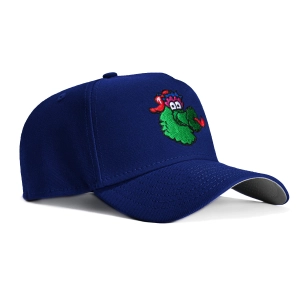 New Era 9Forty A-Frame Philadelphia Phillies Phillie Phanatic Snapback Hat - Royal