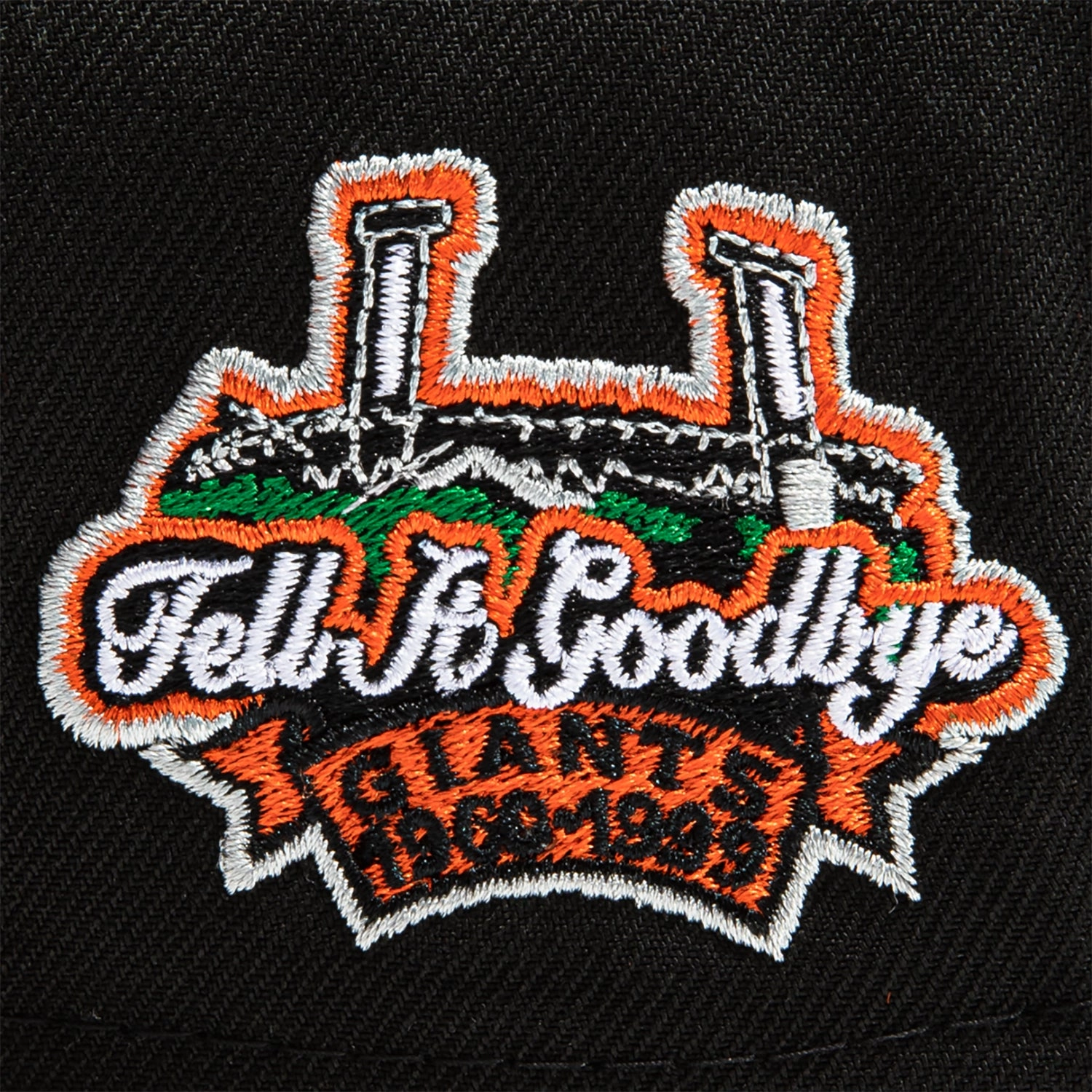 New Era 9Forty A-Frame San Francisco Giants Tell It Goodbye Patch Snapback Hat - Black