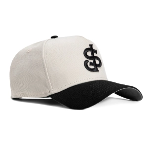 New Era 9Forty A-Frame San Jose Giants Snapback Hat - Stone. Black