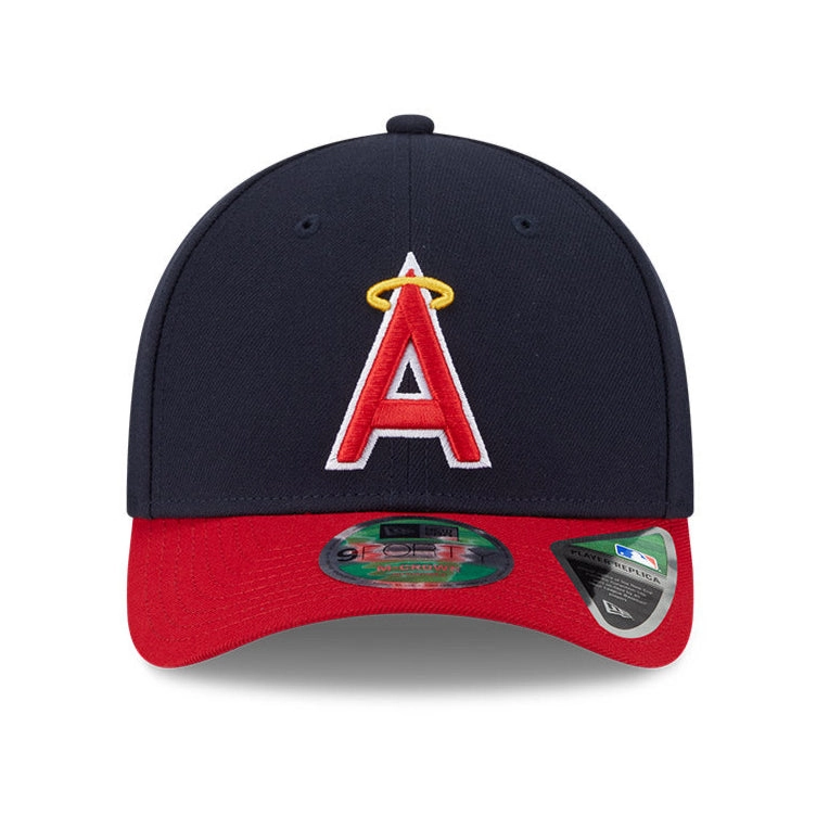 New Era 9Forty M-Crown Los Angeles Angels Snapback Alternate Hat - Navy. Red