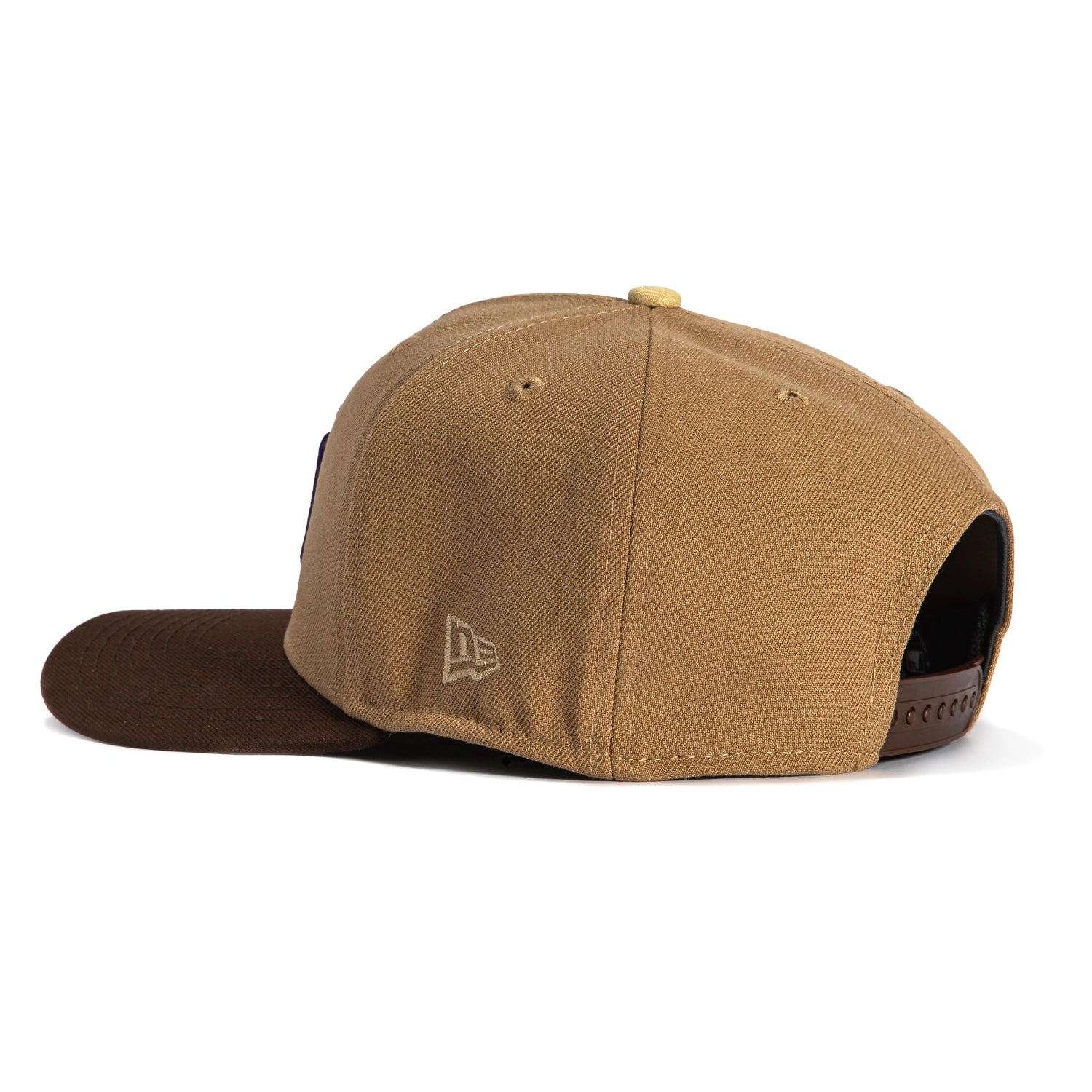 New Era 9Seventy Maxed Out New York Yankees Stretch-Snapback Hat - Khaki. Brown