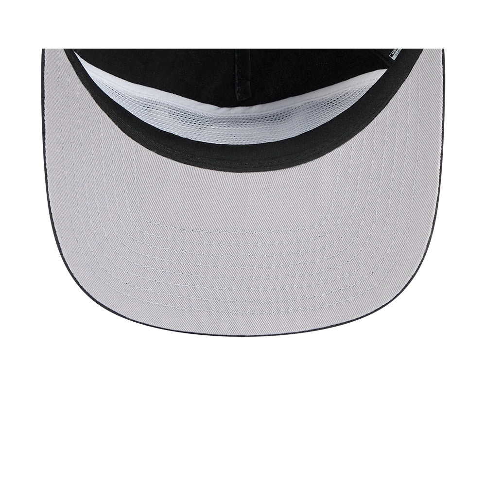New Era Golfer Everyday Nylon Chicago Bulls Strapback Hat - Black