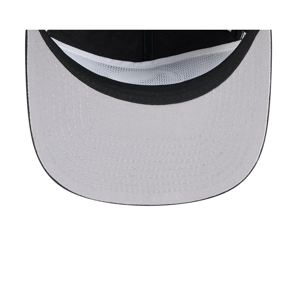 New Era Golfer Everyday Nylon Golden State Warriors Strapback Hat - Black