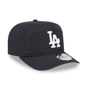 New Era Golfer Everyday Nylon Los Angeles Dodgers Strapback Hat - Black