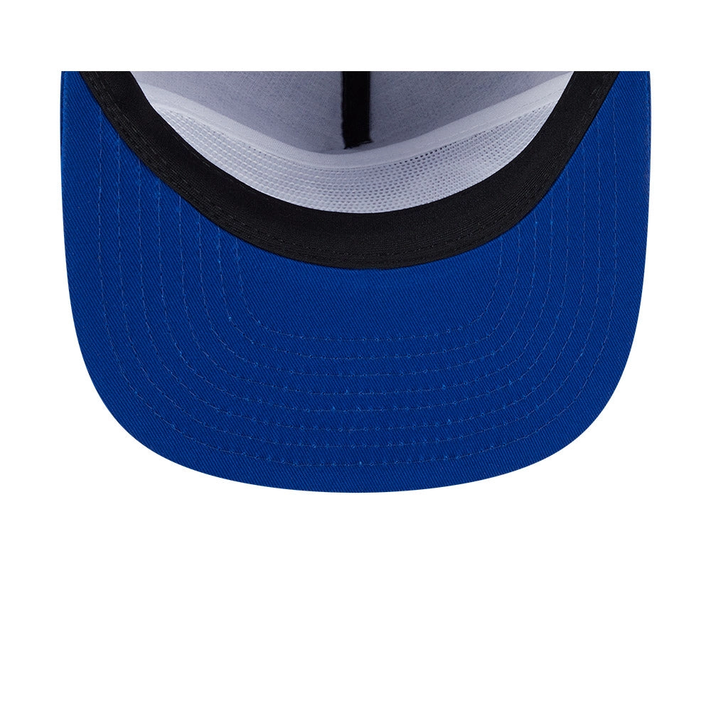 New Era Golfer Team Chain Stitch Chicago Cubs Logo Patch Snapback Hat - Royal