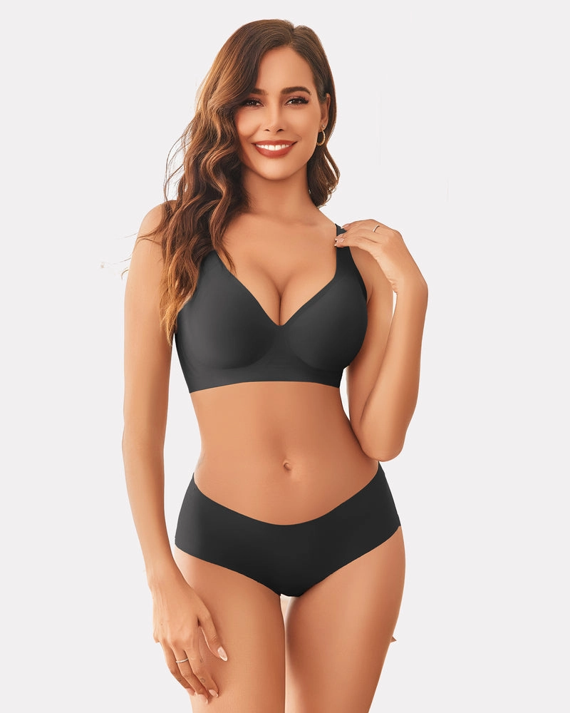 Push Up Wireless Full Coverage Bras