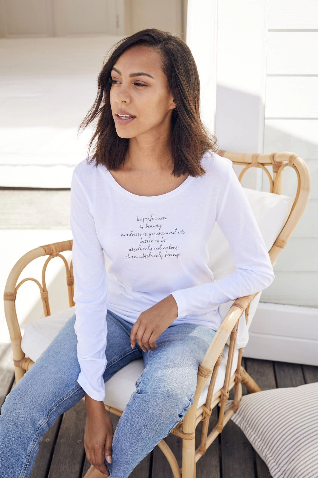 "Marylin" Long Sleeve Tee