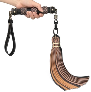 Rebellion Reign 23.5" Flogger in Vegan Leather