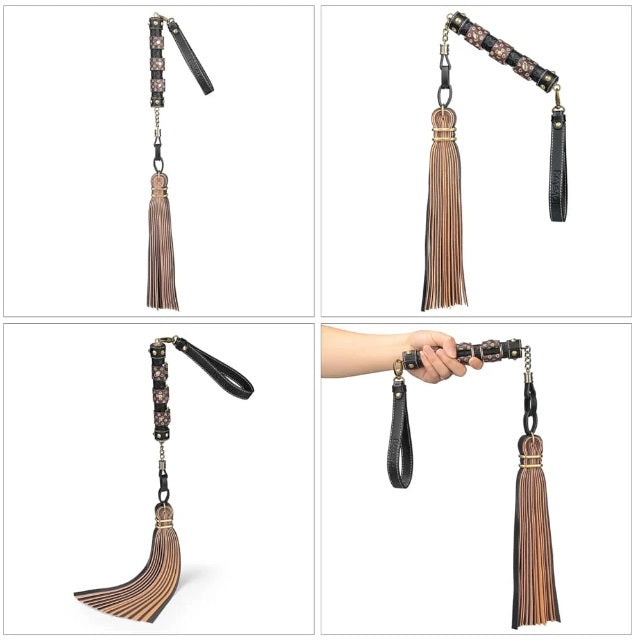 Rebellion Reign 23.5" Flogger in Vegan Leather