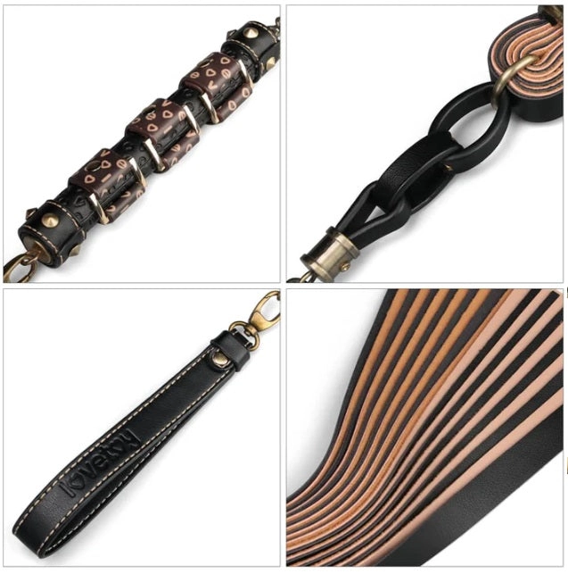 Rebellion Reign 23.5" Flogger in Vegan Leather